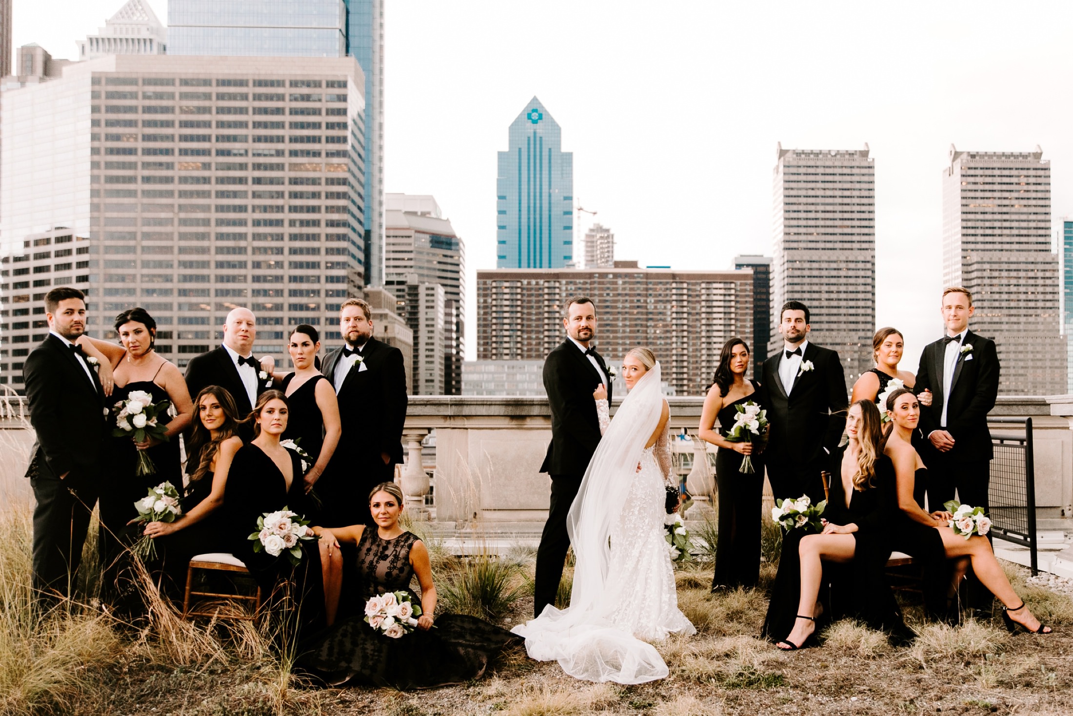 A Glam Philly Wedding at Free Library of Philadelphia